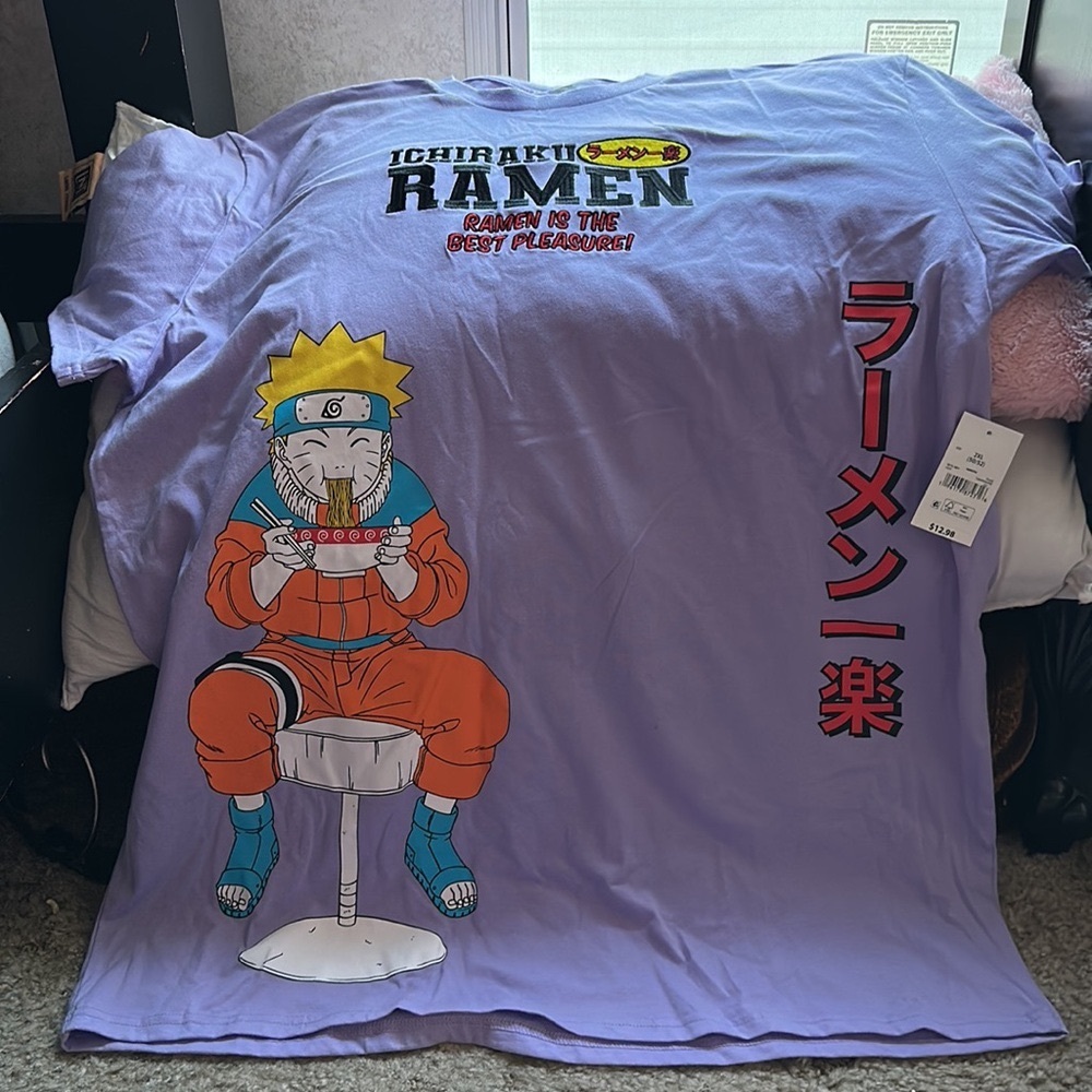 2XL (50/52) Men’s NARUTO SHIRT NWT - Picture 6 of 6